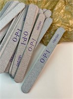 Пилка OPI 180/240 овал на деревянной основе 2059087107438