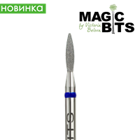 Алмазное пламя 1.8мм ОСТРЫЙ кончик (Натуральный алмаз) (Средняя) НАПлС18