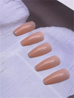 Мягкие гелевые типсы NATURAL "Балерина" SOLAlove, 552шт 2000000425016