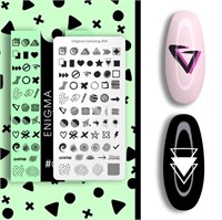 Пластина для стемпинга Enigmanic Stamping №04 2777000004731