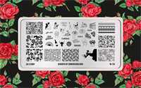 -30% Пластина для стемпинга Go! Stamp 124 Senorita by @manicuralogia 2546131603621
