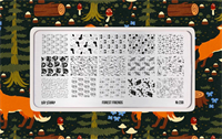 -30% Пластина для стемпинга Go! Stamp 239 Forest Friends 2546131605489