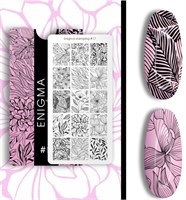 Пластина для стемпинга ENIGMANIC Stamping №017 2777000005141