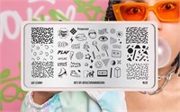 -30% Пластина для стемпинга Go Stamp 22 90's by @culturamanicura 2546131415866