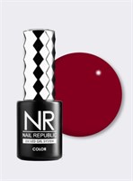 Nail Republic-171 Passion гель-лак, Бургундия 10 мл (ЧЗ) 4630352403356