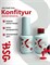 Жёсткий гель в бутылке Konfityur №74 НИЗКАЯ ВЯЗКОСТЬ - Светло-ментоловый (20 мл) 2000000057033