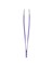 FreiAVIVER Точечный пинцет для бровей Sharp, фиолетовый 2000780251508